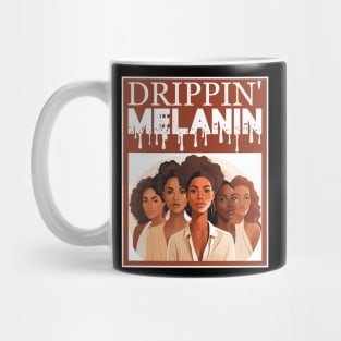 Melanin Drippin Afrocentric Gift Mug